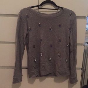 Jessica Simpson sweater with beading!
